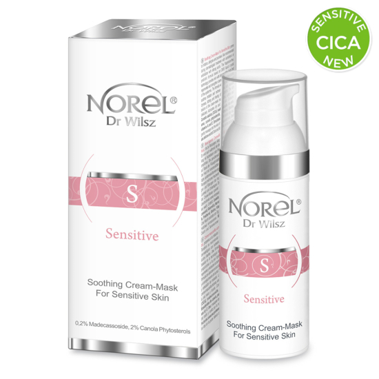 NOREL SENSITIVE KREM-MASKA ŁAGODZĄCA DLA CERY WRAŻLIWEJ 50ML DK318